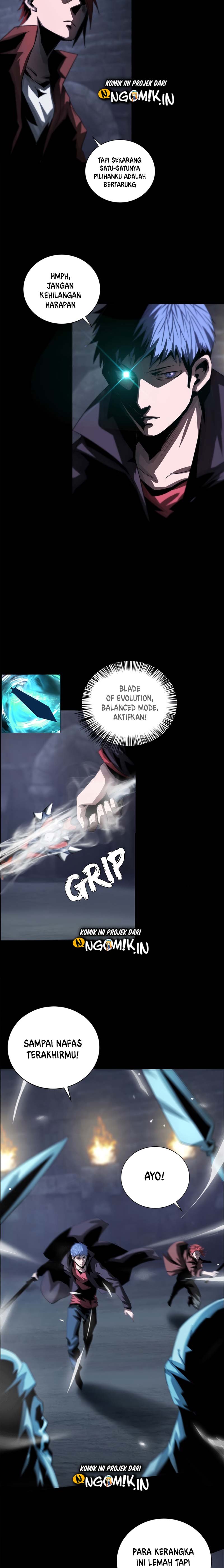 The Blade of Evolution – Walking Alone in the Dungeon Chapter 37 Bahasa Indonesia